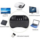 Rii I8  Black Mini Wireless Keyboard With Backlight For Smart Tv Android Tv Box