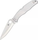 Spyderco Endura 4 Folding Knife Vg-10 Brushed Stainless Steel Handle - C10p