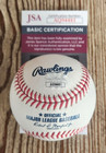 Alex Padilla Signed Omlb Baseball W  Jsa Coa  aq94481 California Senator