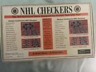 Vintage Nhl Eastern Conference Checkers  Multiple Team Stickers  Read Descriptio
