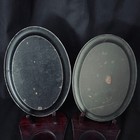      1907   1909 Coca-cola Tip Trays      Original Tin Litho Pair     Early Shonk Advert