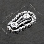 Metal Sprocket Fidget Spinner Fingertip Gyro Edc Toy Antistress Anxiety Adult