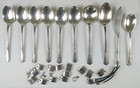 Scrap Sterling Silver 450 Grams Century Sterling Spoons Bracelet Clasps Bb1406