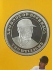 1990 Hof Legends Of Baseball 500 Hr Club Ted Williams 22gm Pure  999 Silver Coin