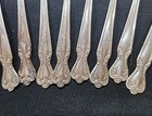 Vtg Rogers Bros 8 Pcs Daybreak Elegant Lady  Silver-plated Ice Tea Spoons 1950s