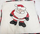 Vintage Needlepoint Punch Santa Claus Christmas 2 Use On Anything