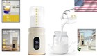 Quick Heating Baby Bottle Warmer With Led Display - Ideal For Traveling Parents
