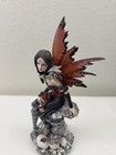 Gothic Red Fairy With Baby Dragons Hatching From Egg Statue 10 25 h Figurine