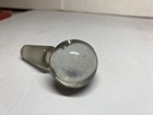 Vintage Clear Glass Bottle Stopper