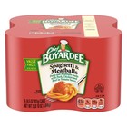  3 Pack  Chef Boyardee Spaghetti And Meatballs  Microwave Pasta  4 Pack  14 5 Oz