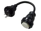 Shore Power Adapter Cord Rv 30a 125v Male L5-30p To Ss1-50r 50a 125v Female