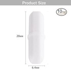 Magnetic Stir Bars10 Pcs Ptfe Magnetic Stirrer Mixer Stir Bar 20 Mm  0 8 Inch 