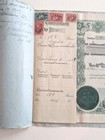 1929  Stock Certificates Stub Book Commercial Stationery   Office Supply Co  Wis