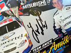 Lyndon Amick  35 Autographed Hero Card  Powertel  Nascar Racing In 2000