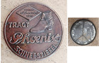 Vtg Advert  Emblem Mirror  Phoenix  Shoes  Schneestiefel  snow Boots   2-3 8 