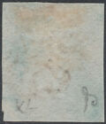 1841 Sg7 1d Red Brown - Black Plate 8 Very Fine Used 4 Margins Maltese Cross Lh