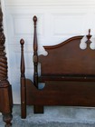 Chippendale Poster Queen Size Bed French Regency Georgian Victorian 4 Post Poles