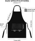 Utopia Kitchen 2 Pack Bib Apron  Adjustable With 2 Pockets  Water And Oil Resist