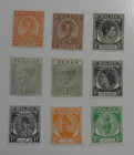 Discount Stamps   Malaysia   Malaya Early Issue 15v Diff States Mnh Stamps