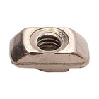 Lot Of 50 80 20 14164 Standard Drop-in T-nut  Zinc Finish  10 25 Series  M4x0 7