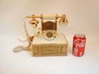 Vintage 70s Deco-tel Rotary Dial Phone French Victorian Hollywood Regency Style