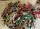 Lot Of 100 Random Vintage Swizzle Sticks  Stirrers  Airlines  Hotels  Etc 