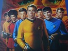 Vintage Original Cast Star Trek Poster