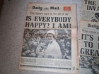 5 X Daily Mail Newspapers  Queens Jubilee 1977 8th   7th X 2 And 6th X 2