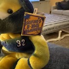 Magic Johnson  32 La Lakers 1999 Salvino s Bammers Nba Plush Bear Rainbow Nwt