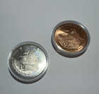 Pair Of Royal Canadian Mint Ottawa Winnipeg Coins  Uncirculated  Mint  1981