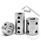 Stainless Steel Shaft Coupling With Keyway Rigid Coupler Joint Stand Off Spacer