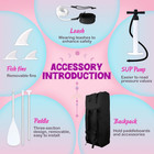 10 6  11  Inflatable Stand Up Paddle Board With Sup Accessories  Anti-slip Eva