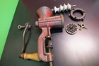 Antique German Kitchen Meat Grinder Iron Cast Enameled  5 Alexanderwerk