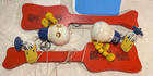 Two 1938 Disney Donald Duck  425 Fisher Price Pop-up Kritter Toys To Repair Rare