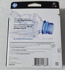 Genuine Hp 62 Ink Cartridge Combo 2-pack Black   Tri-color Exp 04 24 Sealed Oem