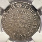 1826 La Rioja Argentina 2 Soles Silver Sunface Ngc Vf-30 Original Surfaces Type