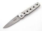 Mcusta Seki Japan Yoroi Mc-37d Vg-10 San Mai Damascus Small Folding Pocket Knife