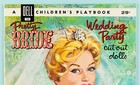 Vintage Original 1961 Dell Pretty Bride Wedding Party Paper Dolls  195 Uncut