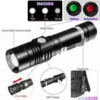 Super Bright Led Tactical Flashlight Rechargeable Work Light