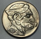 1937 Hobo Nickel Token Coin Popeye Sailor Man Collection Buffalo Art Gift Free