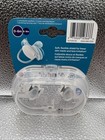 New Philips Avent Ultra Soft Pacifiers 0-6 Months Sterilizing Case Blue Clear