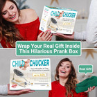 Empty Gift Box For Prank - Child Chucker Gag Gift - Funny Joke For Parents