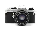 Pentax Me Super 35mm Film Camera  Pentax-m 50mm F 2 And Sears 50mm F 1 7 Lens