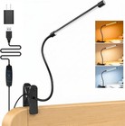 Clip On Reading Light For Books In Bed  Adjustable Dimmable Gooseneck Eye Caring