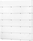 Clear Nail Polish Organizer Rack Holds Up To 102 Bottles