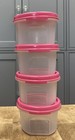 Tupperware Modular Mate Round 1 Containers-sets Of 4-color Choices-new-ship Incl