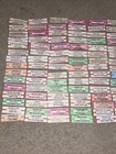 Large Lot Of 150 Original Jukebox 45 Record Title Strips  p50