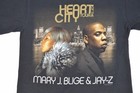 Mary J Blige   Jay Z Heart Of The City Tour Rap T-shirt Black Cotton Size Small