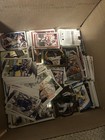 Large  Flat Rate Box Of Cards Mixed Years mixed Sports - Select prizm bowman Etc