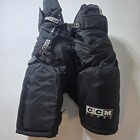 Ccm Supra Hockey Pants Black Large Adjustable Nylon Polyester Hip Pad